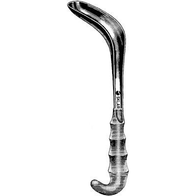 Sawyer Rectal Retractor, Large, 1 1/2" X 3 1/2" (3.8 Cm X 8.9 Cm) Blade